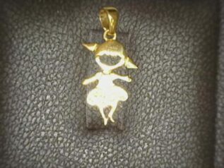 PENDANT GIRL CZ