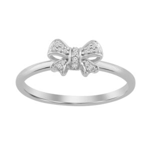 BOW DIAMOND RING
