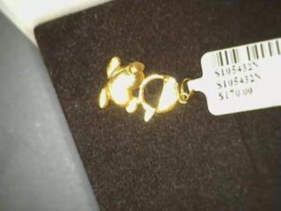 PENDANT BOY WITH DIAMONDS