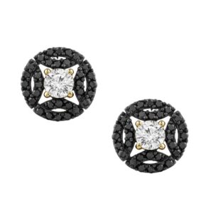 ROUND DIAMOND EARRINGS