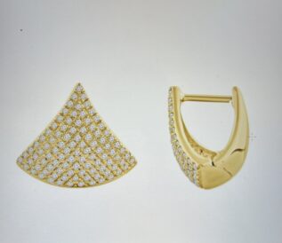 CAVALIERE DROP DIAMONDS EARRING