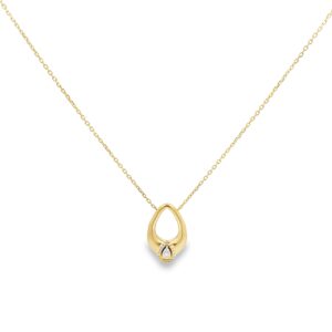 PEAR DIAMONDS NECKLACE
