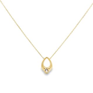 PEAR DIAMONDS NECKLACE